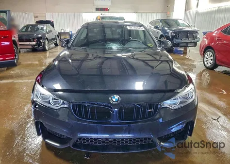 2016 BMW M4 z USA, uszkodzony, nr VIN WBS3U9C59GP968511